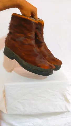 MV53# Vintage Fimbul Norwegian Reindeer Boots