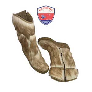 MV53# Vintage Fimbul Norwegian Reindeer Boots