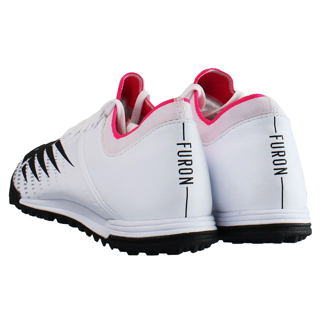 New Balance Furon V6  Dispatch TF Mens White Football Boots