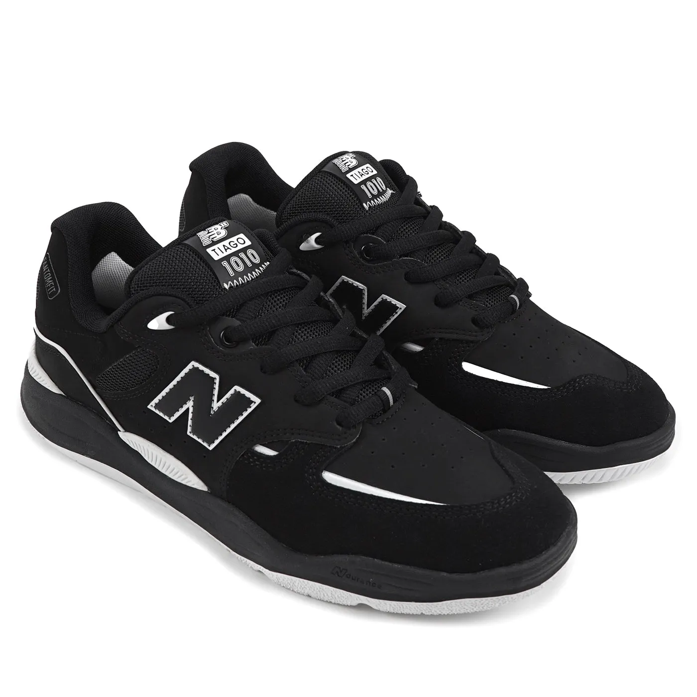 New Balance Numeric 1010 Tiago Shoes - Black / White