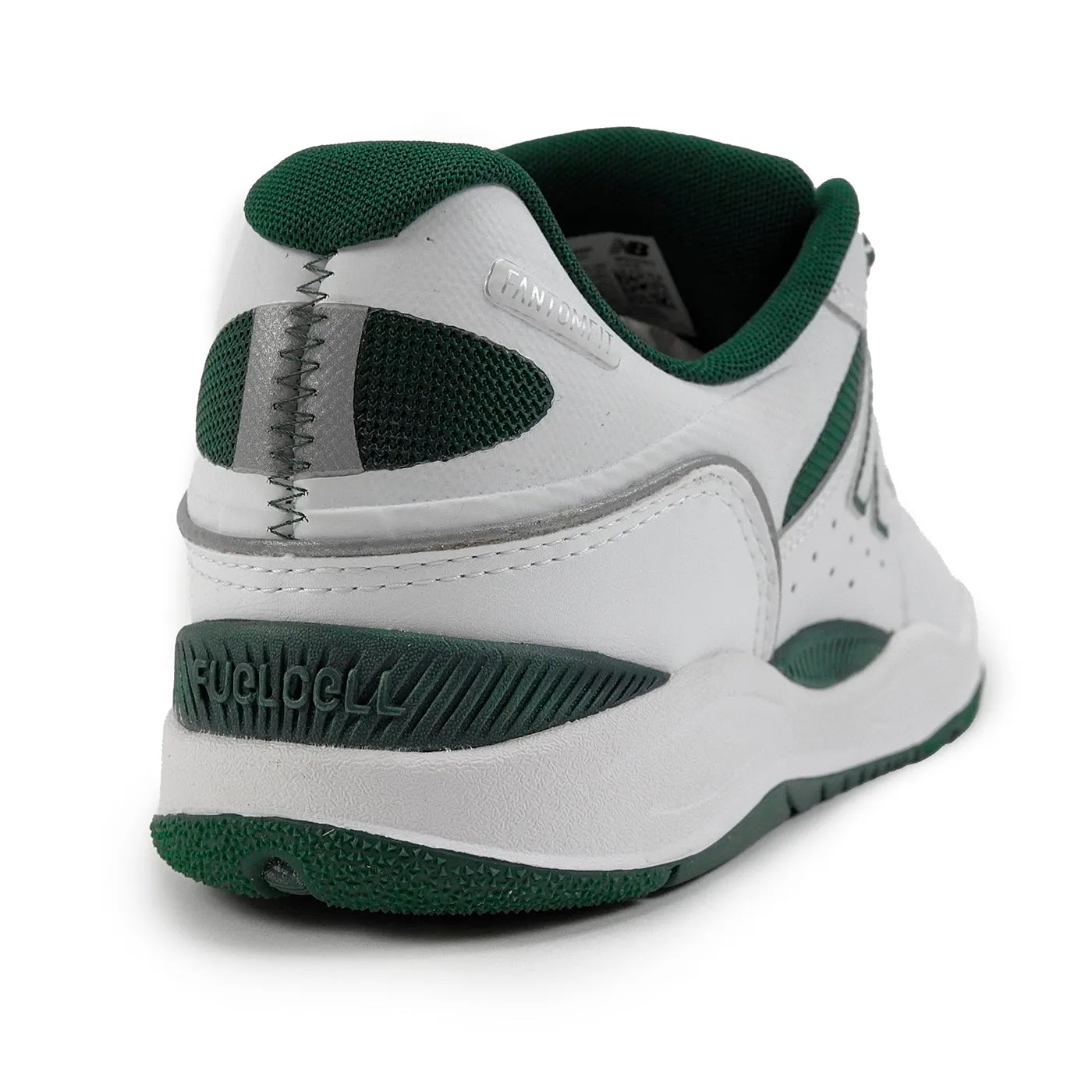 New Balance Numeric 1010 Tiago Shoes - White / Forest Green