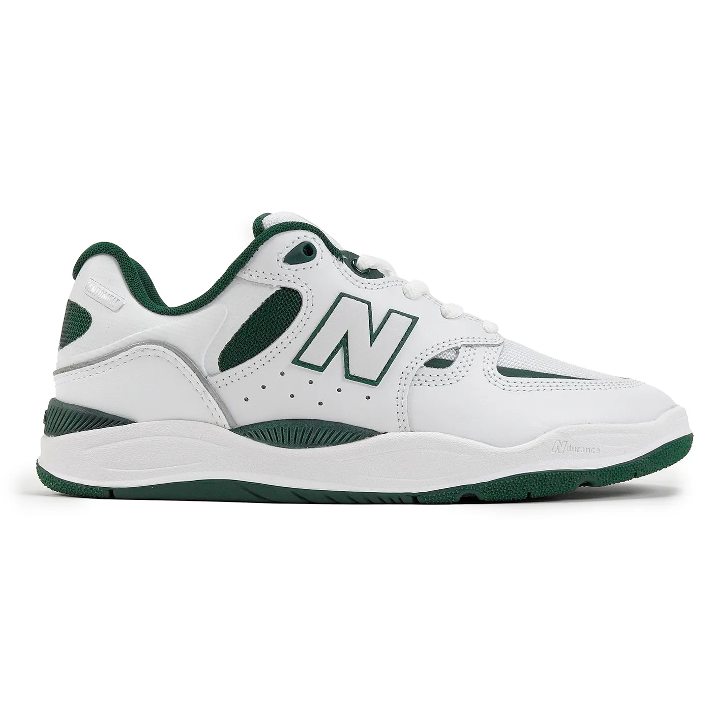 New Balance Numeric 1010 Tiago Shoes - White / Forest Green