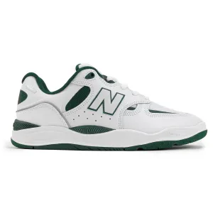 New Balance Numeric 1010 Tiago Shoes - White / Forest Green