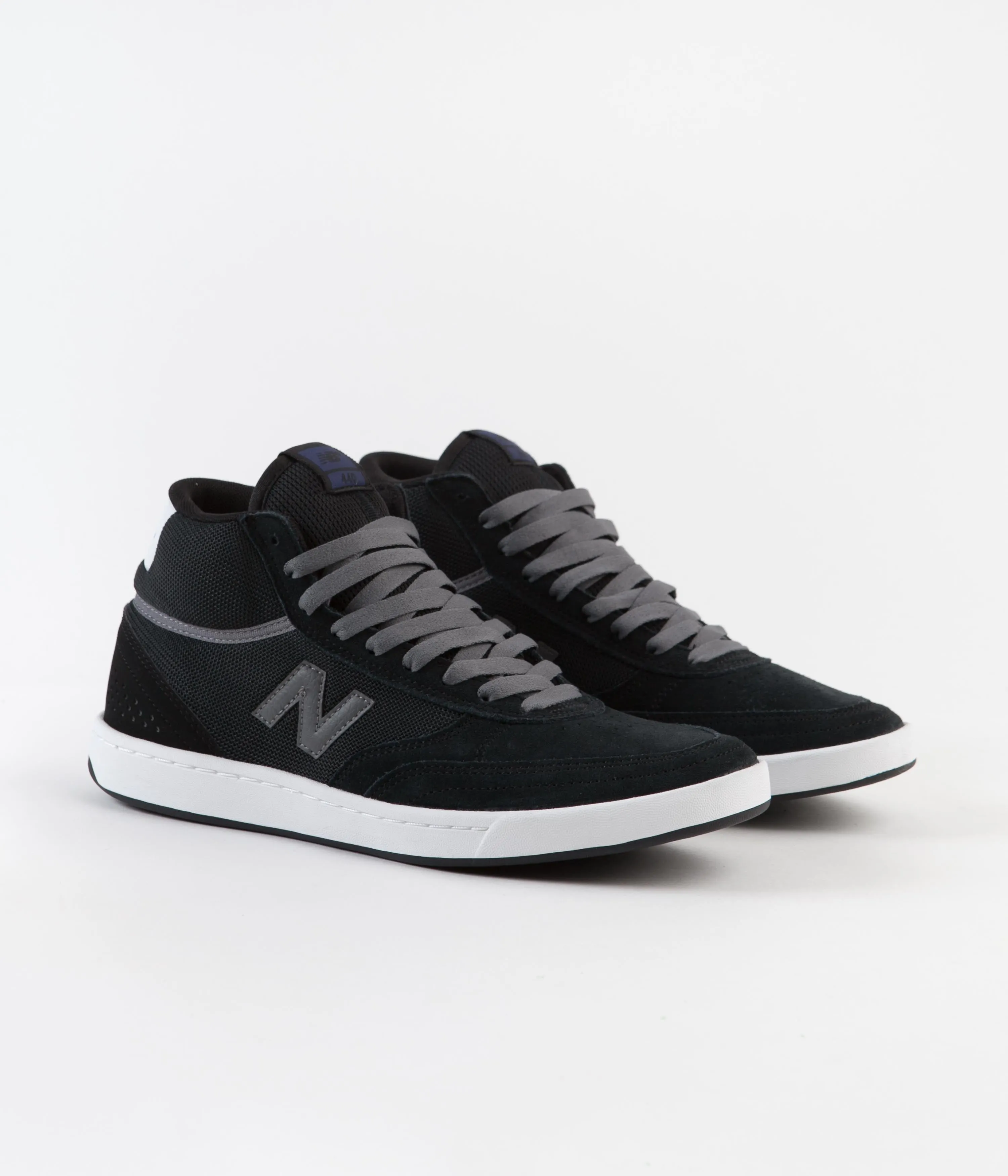 New Balance Numeric 440 Hi Shoes - Black / Grey / White