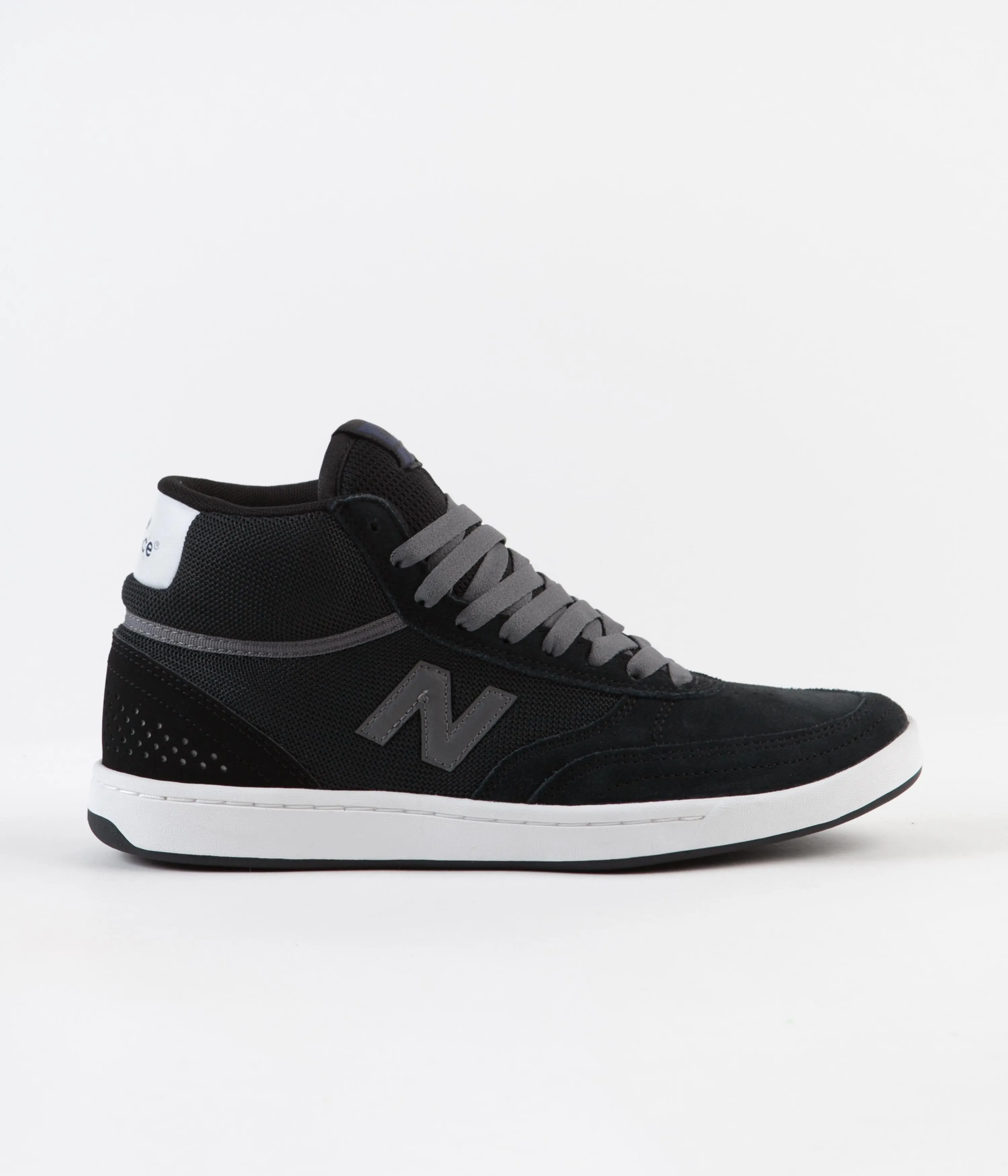 New Balance Numeric 440 Hi Shoes - Black / Grey / White