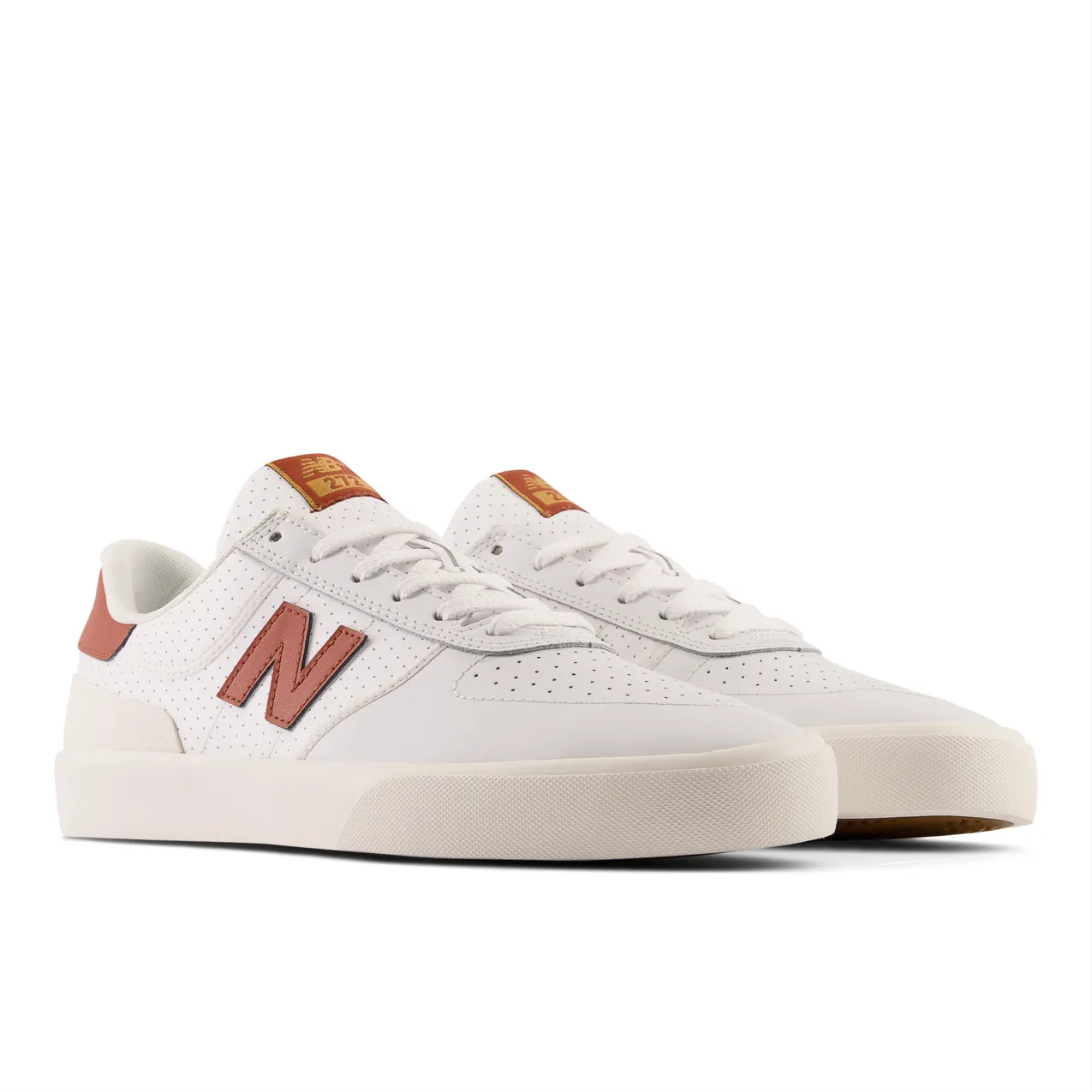 New Balance Numeric Men's 272 White Copper Shoes