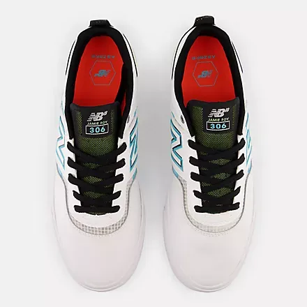 NEW BALANCE SHOES NUMERIC 306 WHITE AQUA SKY