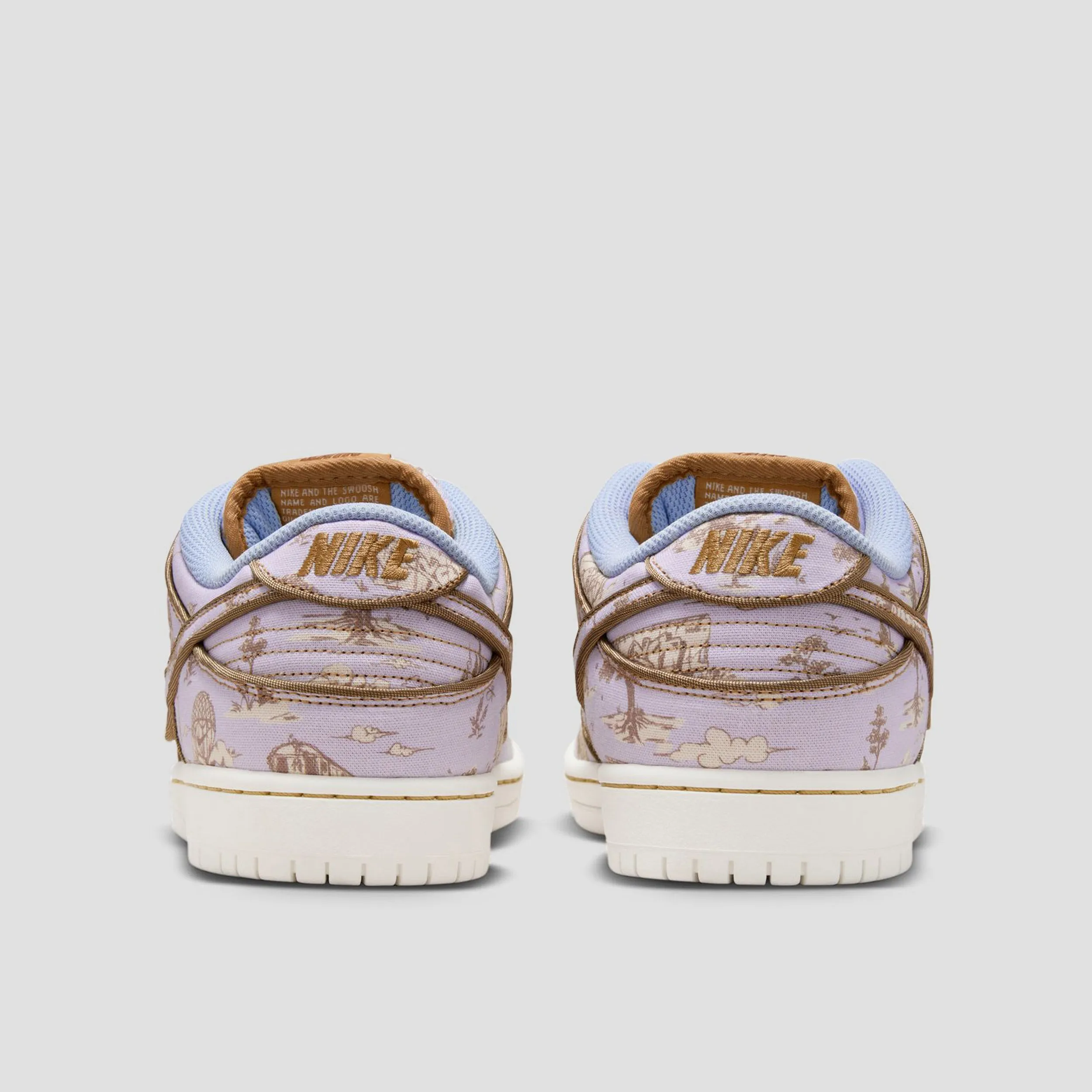 Nike SB Dunk Low Pro Premium Skate Shoes Football Grey / Coconut Milk - Khaki