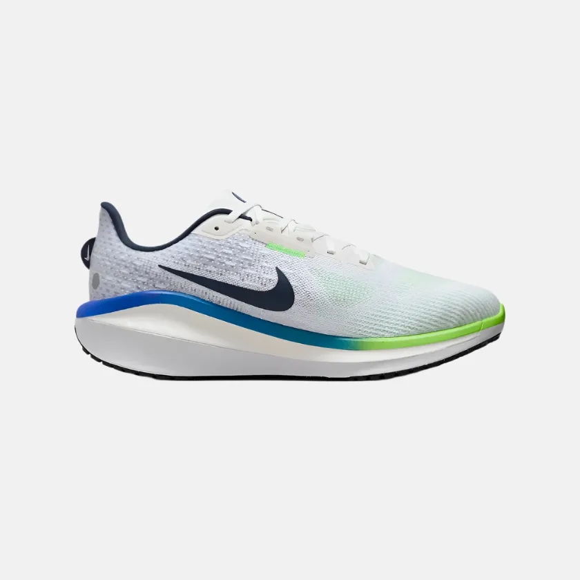 Nike Vomero 17 Men's Road Running Shoes -White/Platinum Tint/Racer Blue/Thunder Blue