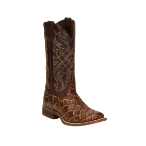 Nocona Men's Bryce Maple Western Broad Square Toe Boots