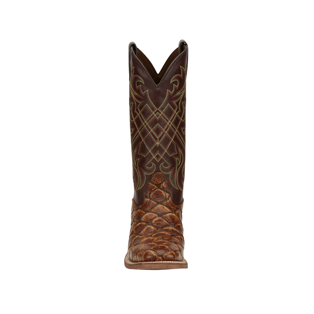 Nocona Men's Bryce Maple Western Broad Square Toe Boots