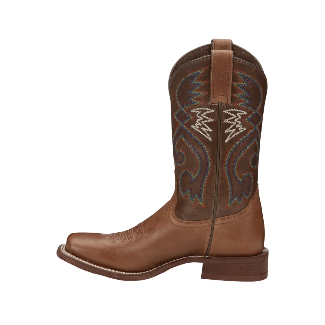 Nocona Women's Cowpoke Tan Square Toe Western Boots