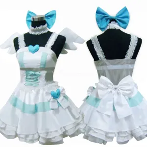 Panty And Stocking With Garterbelt Stocking Angel Cosplay Costume