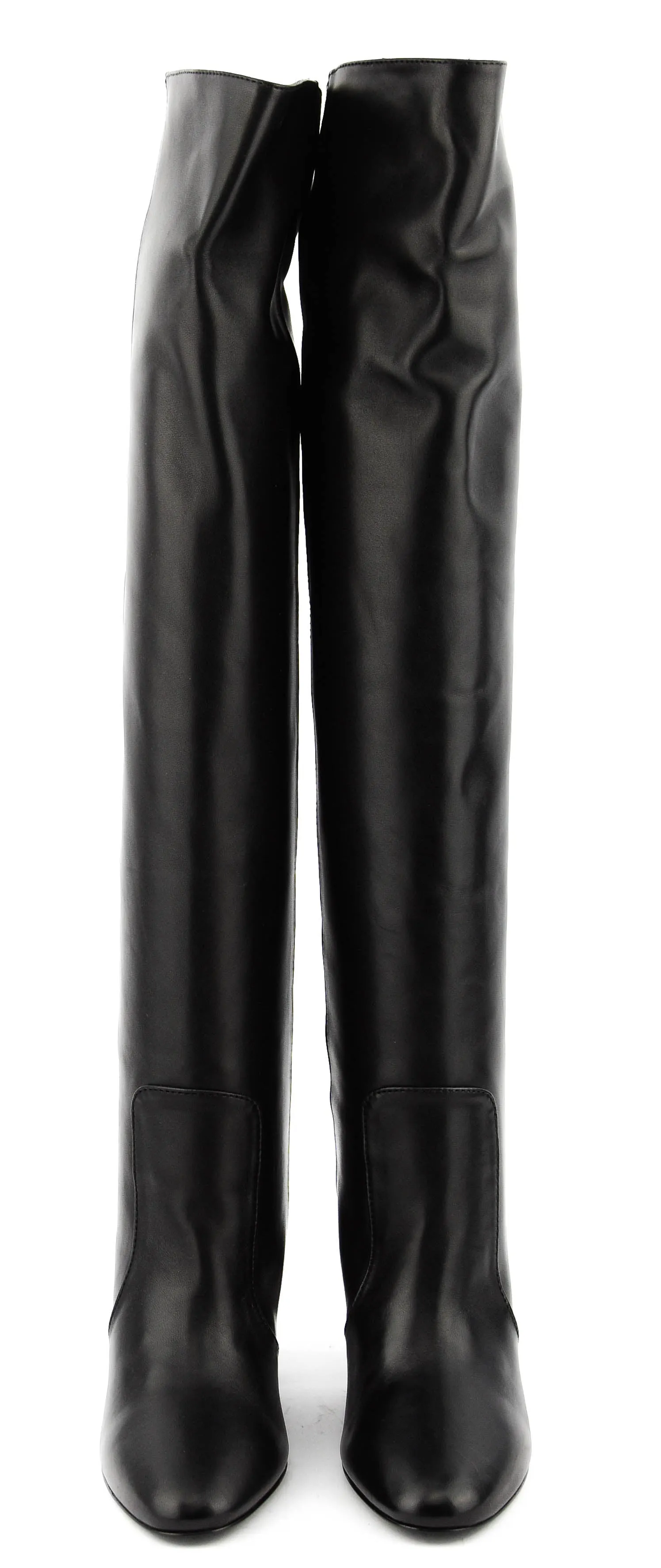 PAUL WARMER CHARLY KNEEHEIGHT BOOTS SMOOTH BLACK