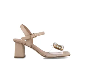 Pavo Sandals in Stone by Menbur Pavo Sandals in Stone by Menbur