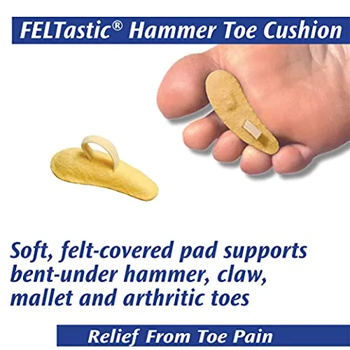 PediFix Felt Hammer Toe Crest Cushion,