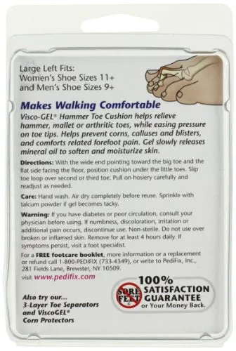 PediFix Visco-gel Hammer Toe Cushion