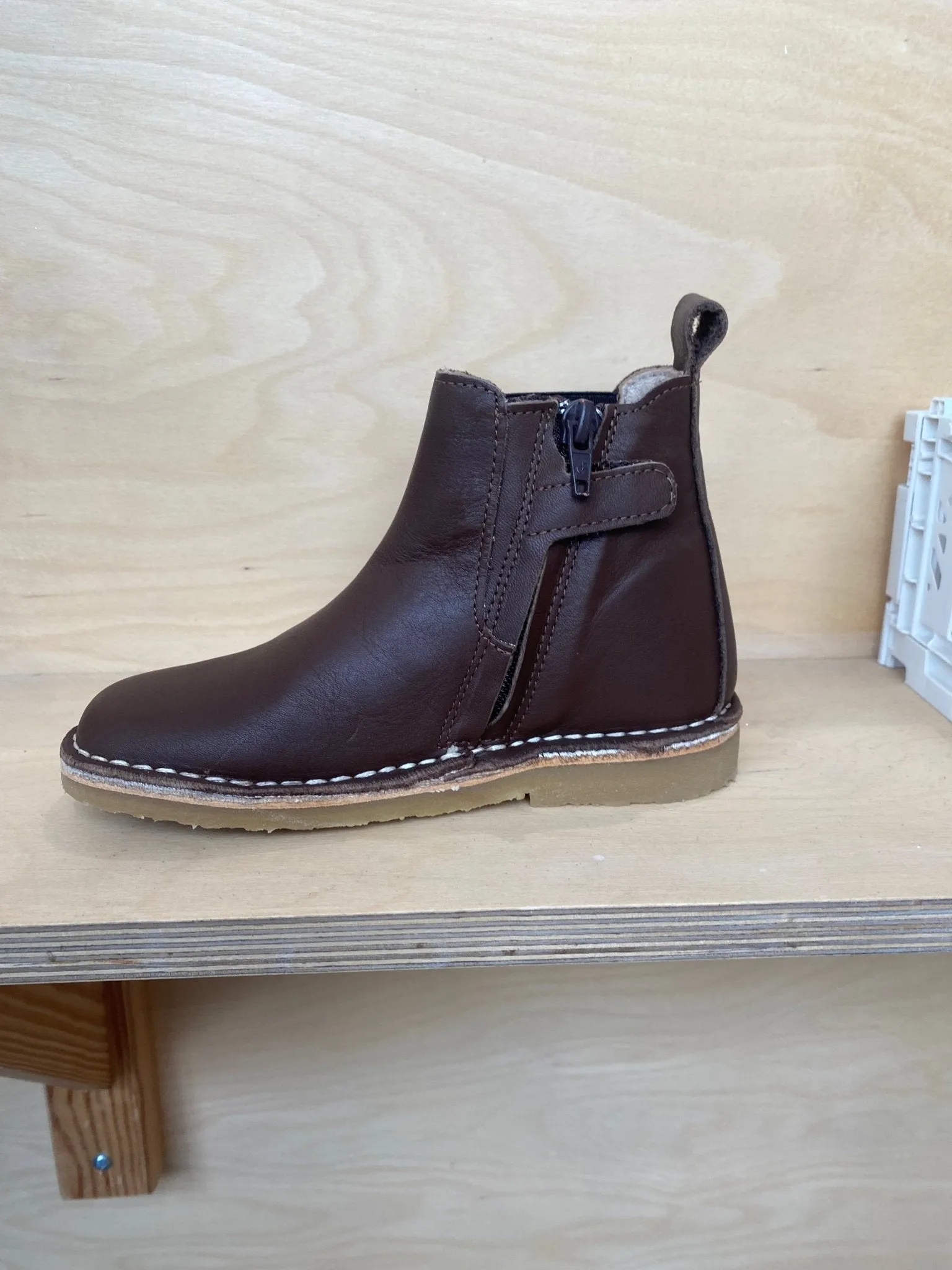 Petasil: Kaz-T Chelsea Boot - Chocolate Leather
