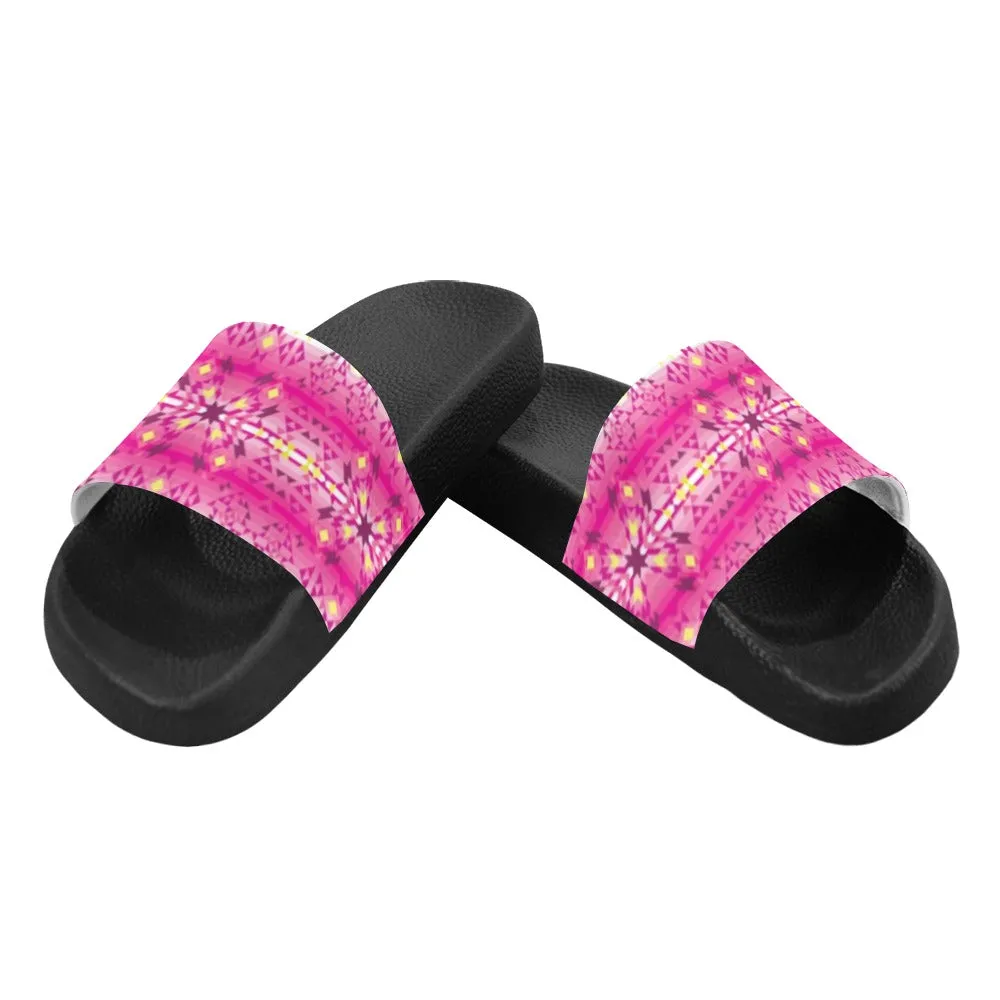 Pink Star Women's Slide Sandals