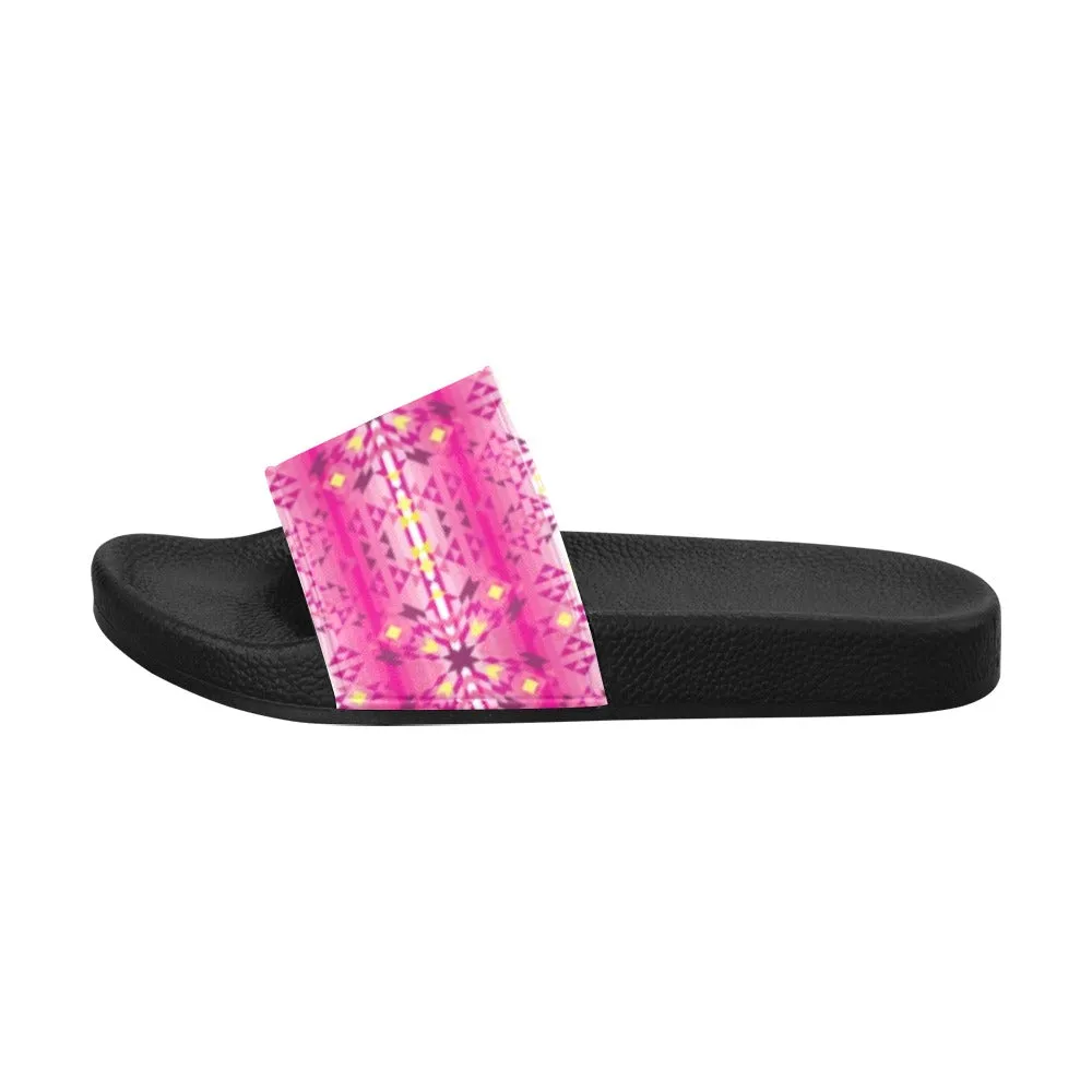 Pink Star Women's Slide Sandals