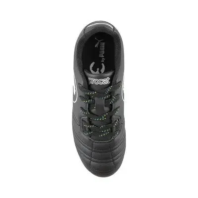 ProCat by Puma Youth Kids Soccer Cleats Field Training Shoes, Black