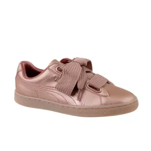 PUMA - Basket Heart Copper Gold Skate Shoes