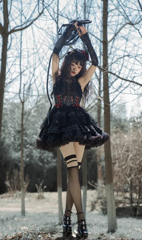 Pure Tea For Dream~Sweet Lolita Platform Pearl Bow Shoes