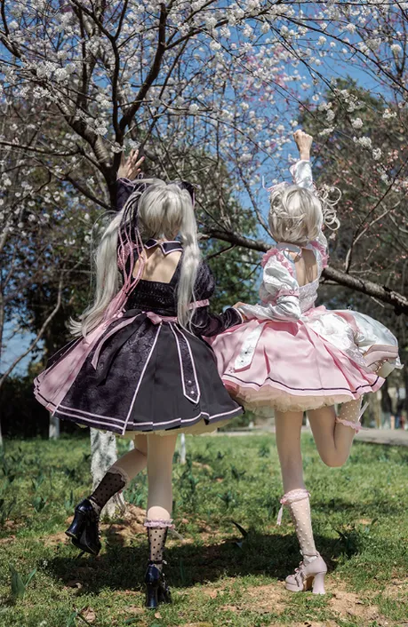 Pure Tea For Dream~Sweet Lolita Platform Pearl Bow Shoes