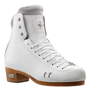 Riedell 2010 Fusion White Skating Boots Stiffness Rating 90