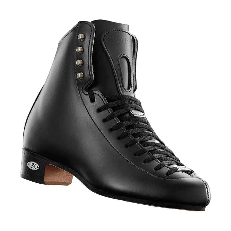 Riedell Stride 223 Size Figure Skates Black Boots 50 Support Level (Firm)