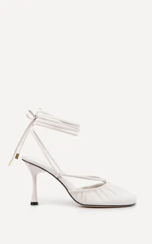 Ronde Laced 90 Heel | Stone