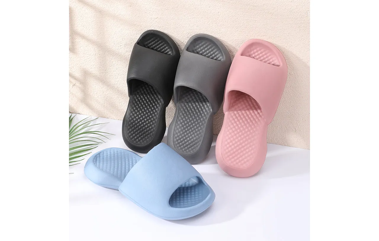 Roxoni Women's Solid Slipon Casual Comfort Soft Breathable Slippers
