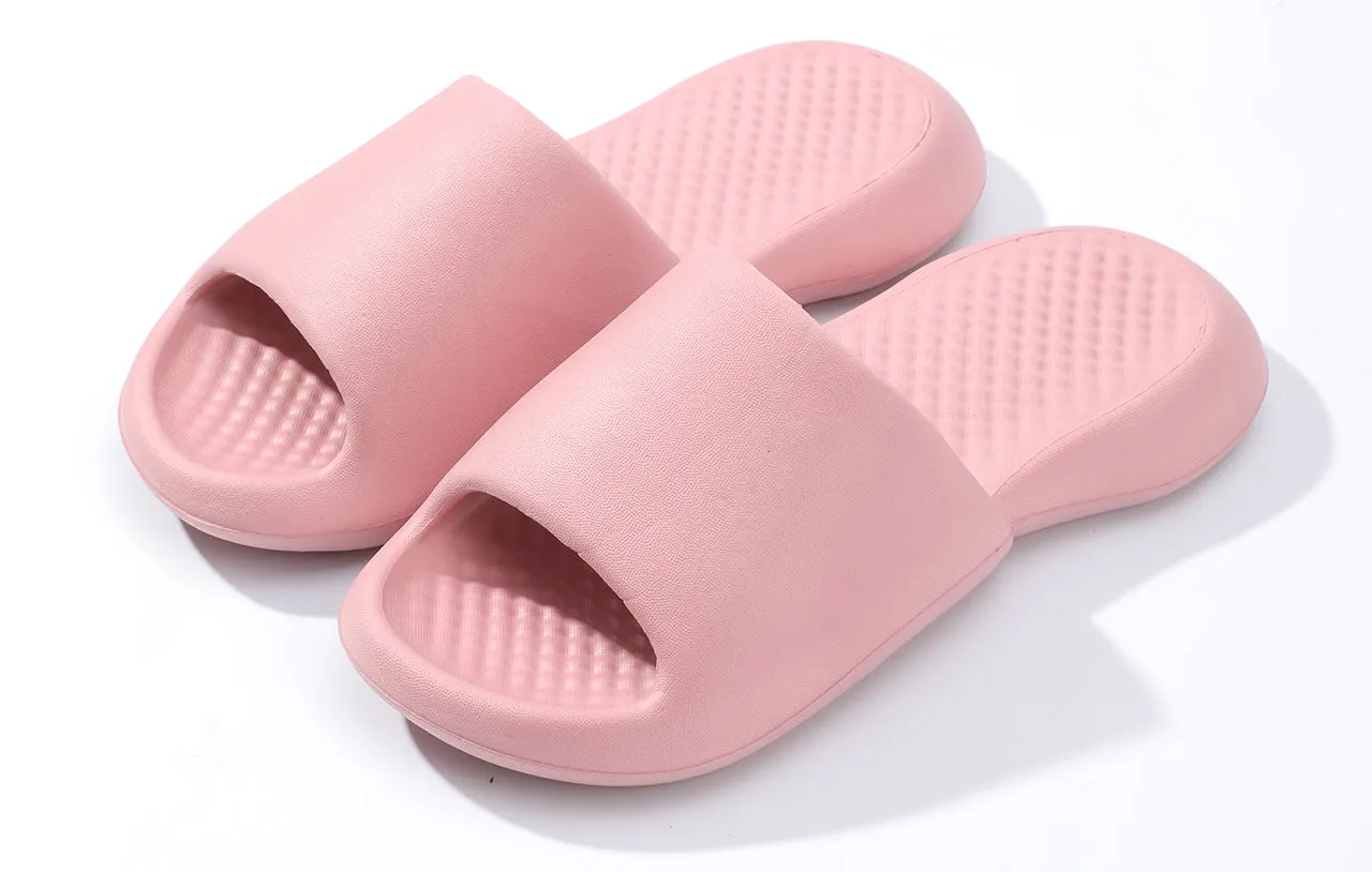 Roxoni Women's Solid Slipon Casual Comfort Soft Breathable Slippers