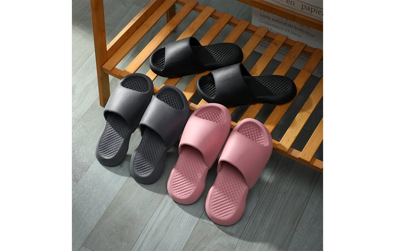 Roxoni Women's Solid Slipon Casual Comfort Soft Breathable Slippers