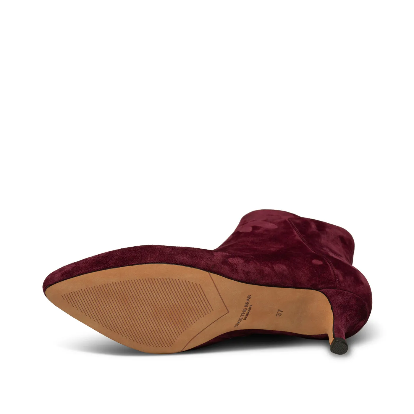Saga boot suede - BORDEAUX