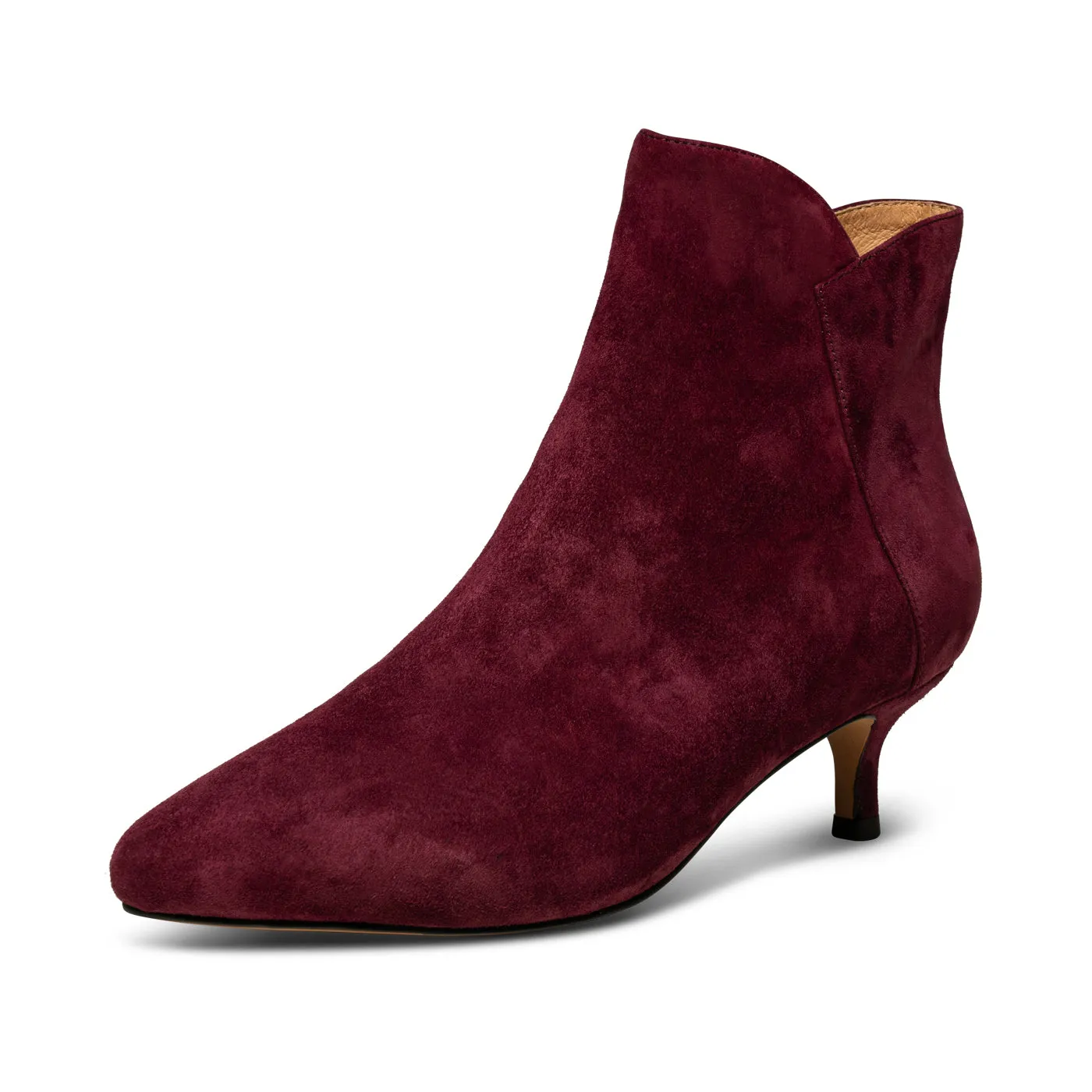 Saga boot suede - BORDEAUX