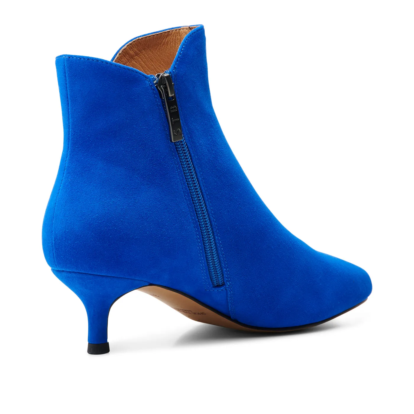Saga boot suede - COBALT