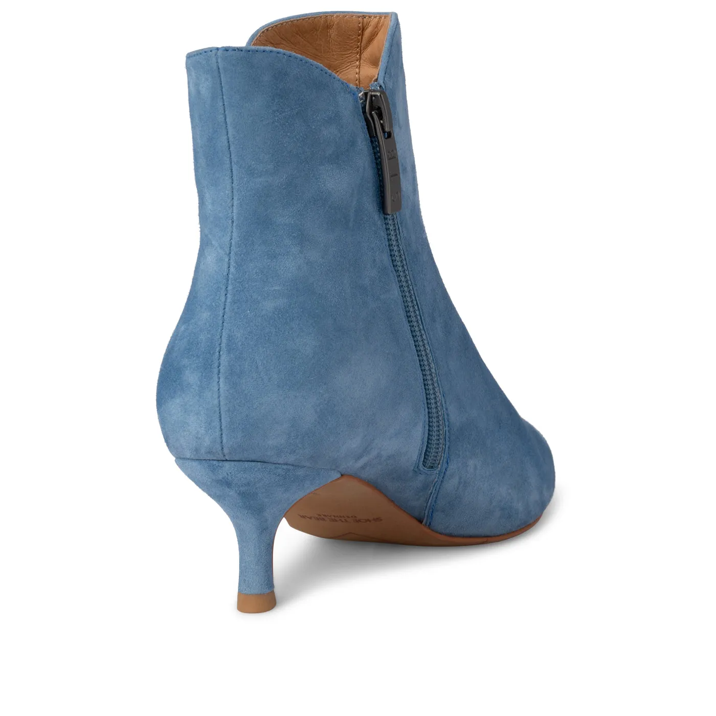 Saga boot suede - Old Denim