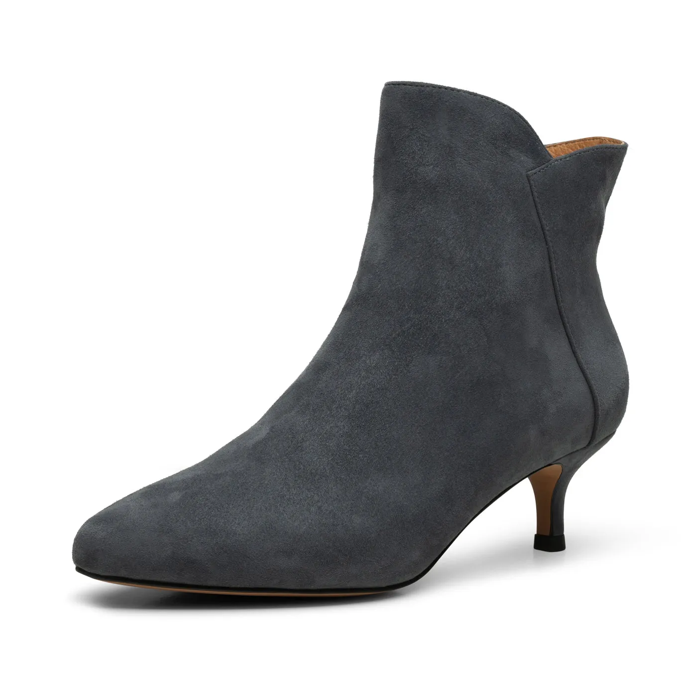 Saga boot suede - SLATE
