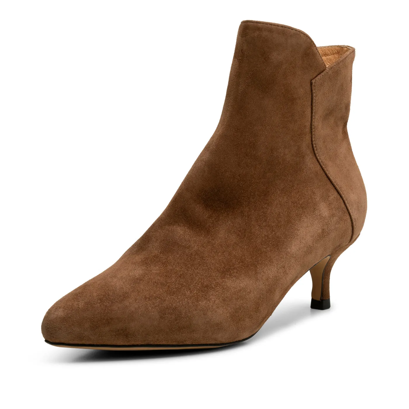 Saga boot suede - TAN