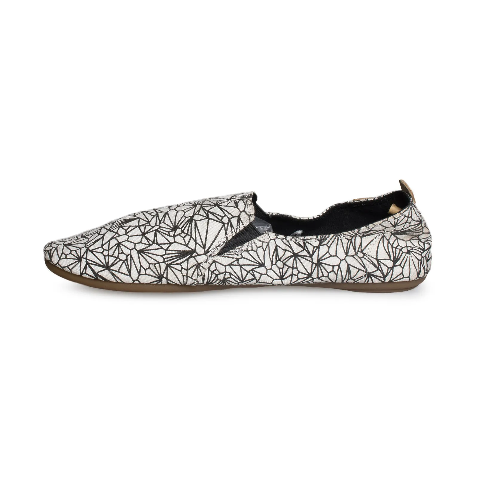 SANUK Isabel Print White / Black Shoes - Women's