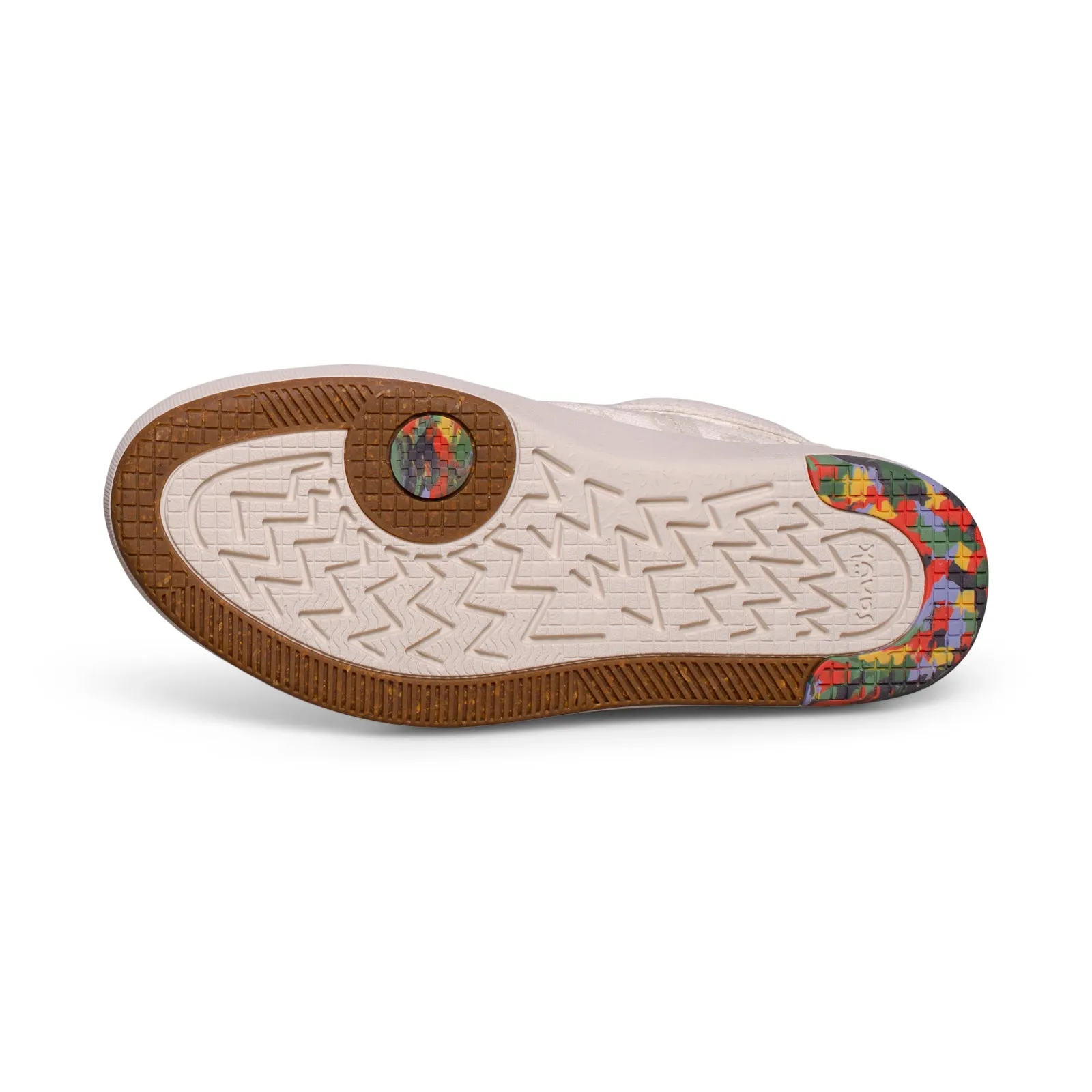Sanuk Street Seeker Lite Pride  White Shoes - All Gender