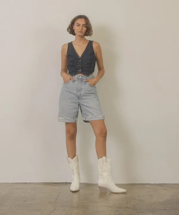 Sephira - Embroidered Short Boot