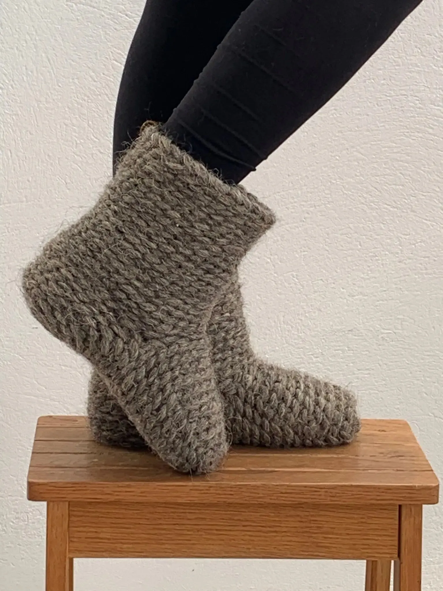 Slippers Indoor Boots Wool High