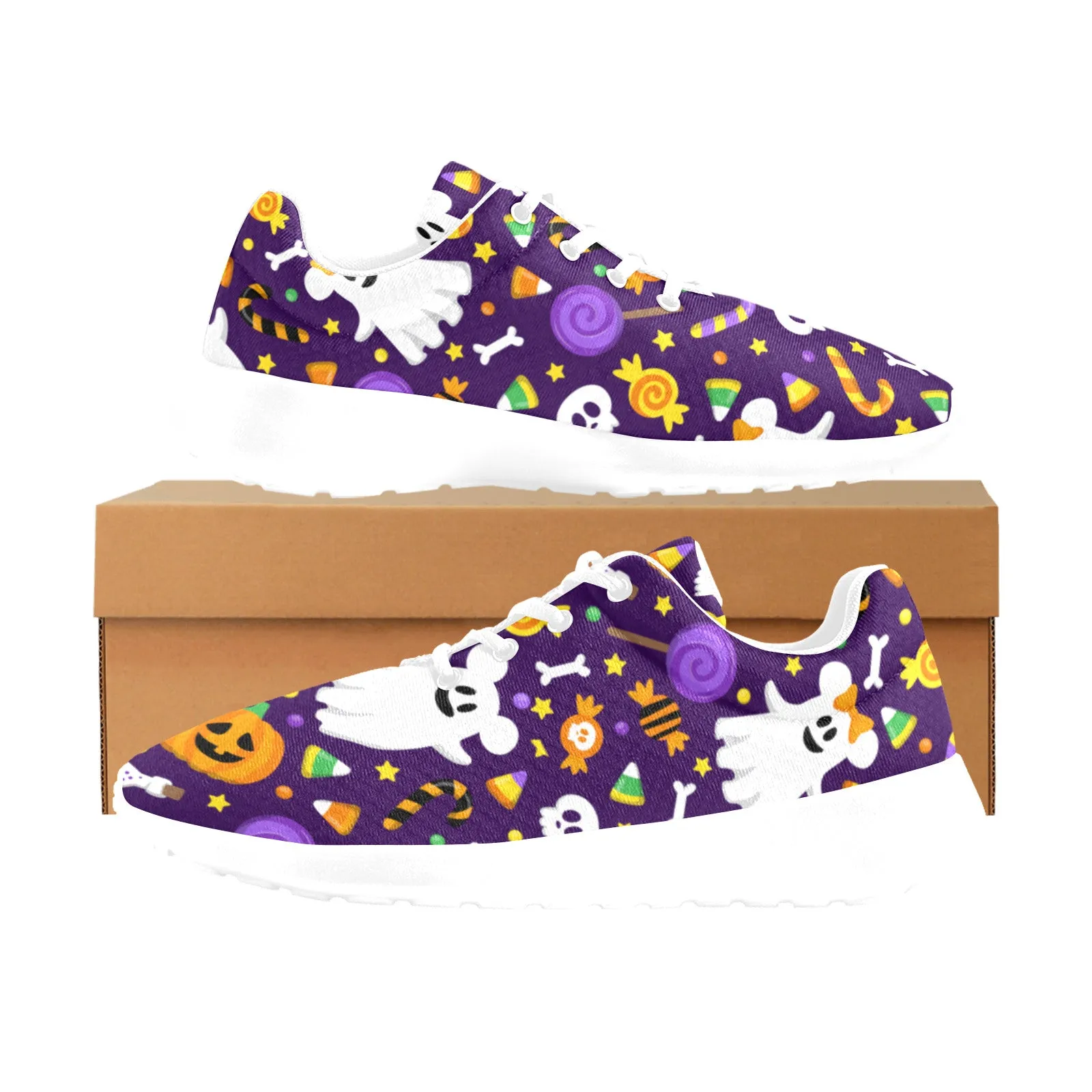 Spooky Mice Men's Athletic Shoes