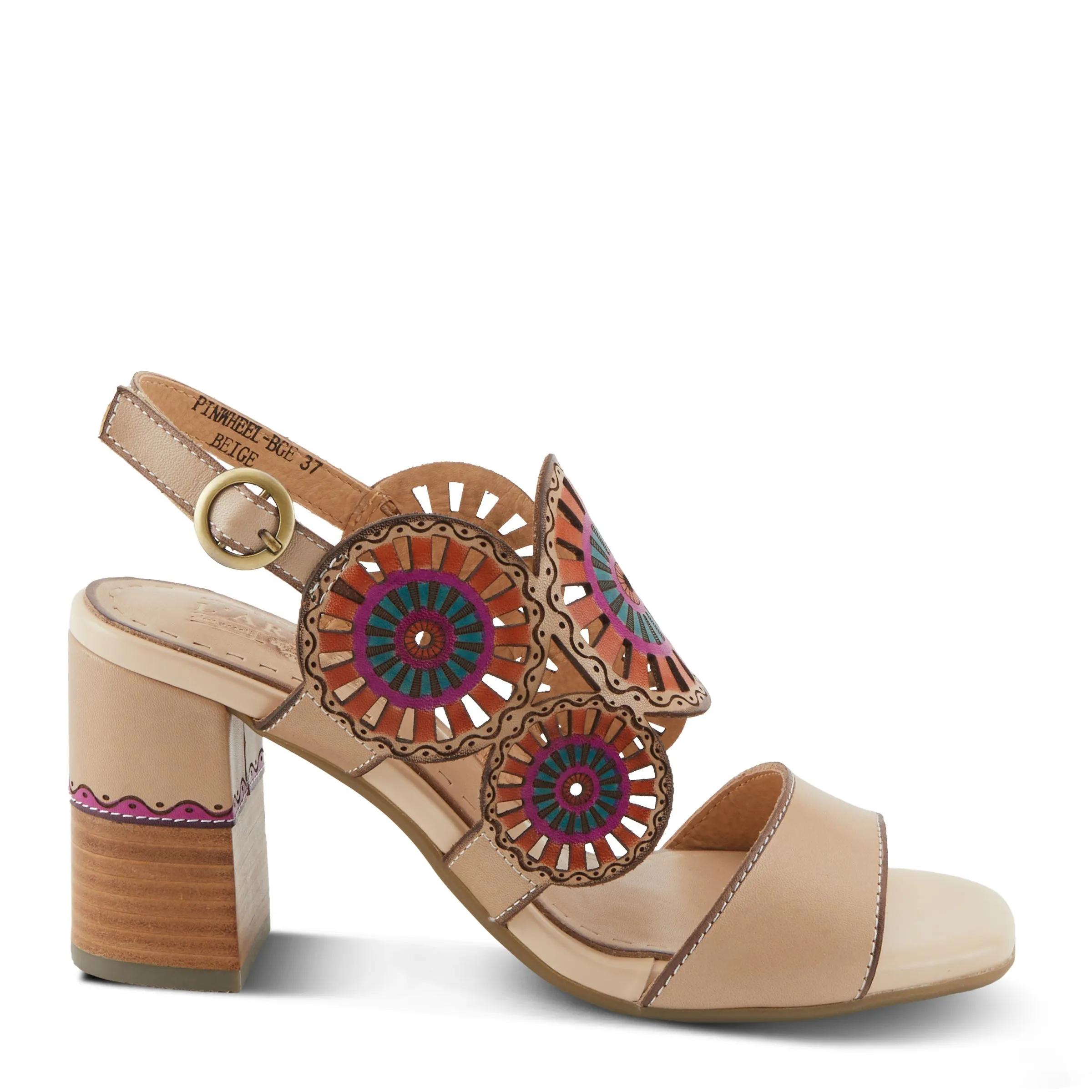 Spring Step Shoes L'Artiste Pinwheel Sandals
