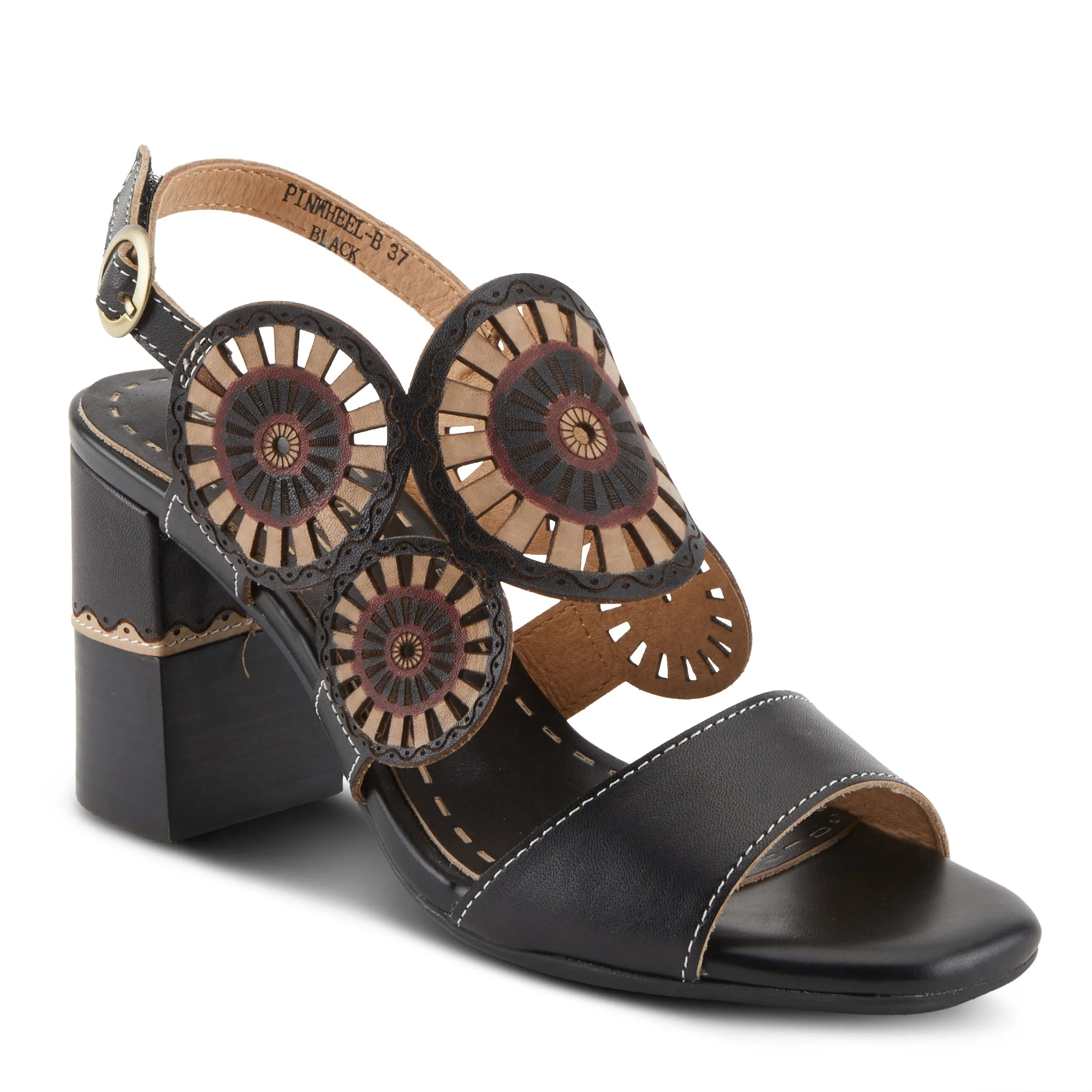 Spring Step Shoes L'Artiste Pinwheel Sandals