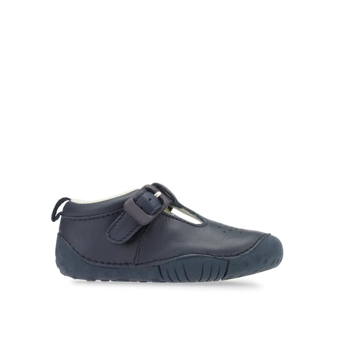 Start-Rite: Baby Jack T-Bar Pre-Walker Shoes - Navy Blue