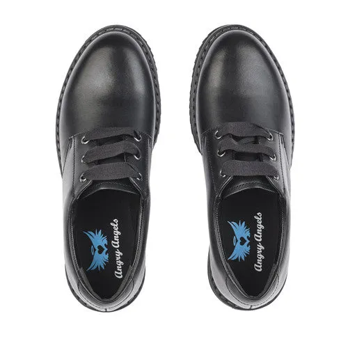 Start-Rite Impact Black Shoe Girls
