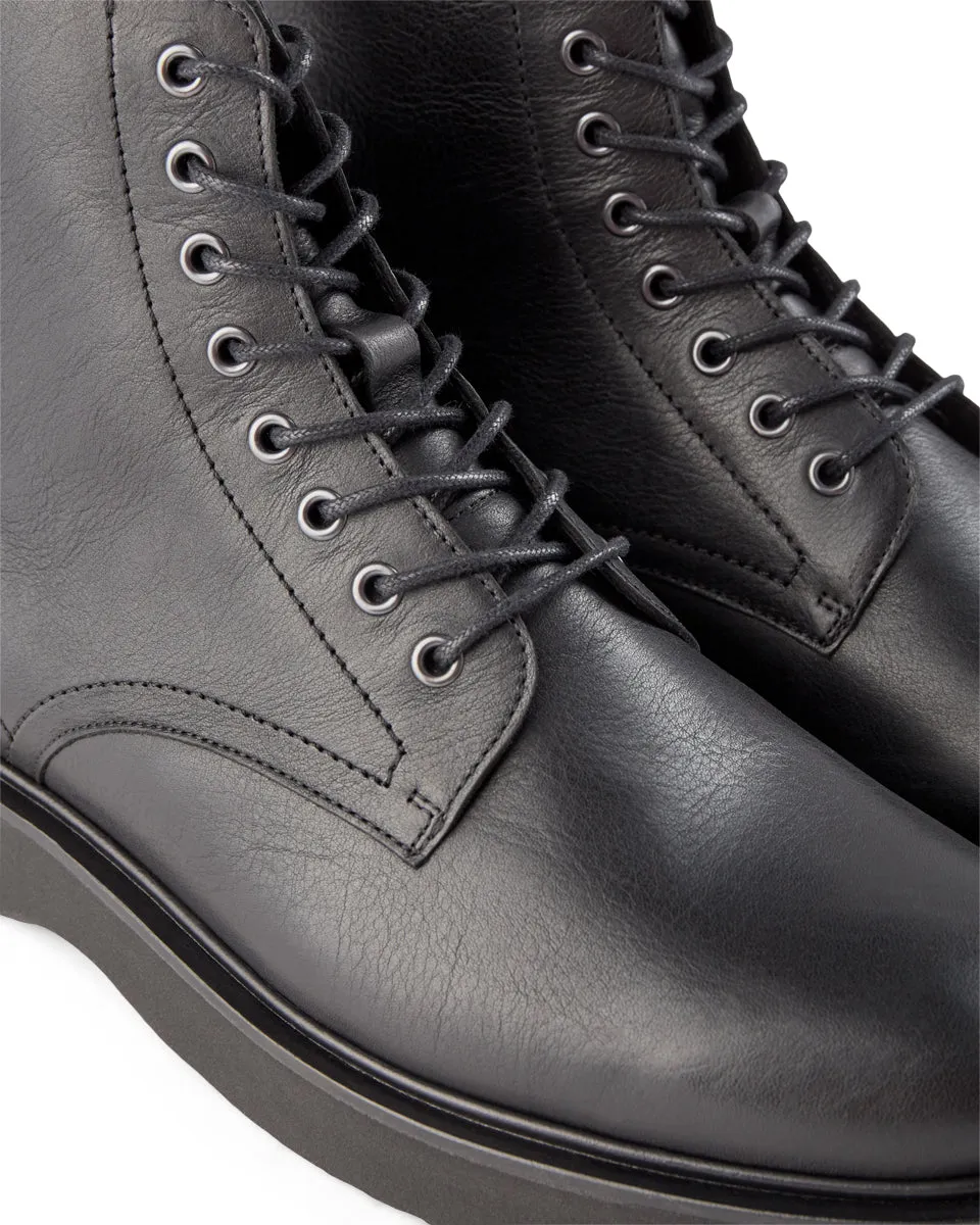 STB-COSMOS HIGH LACE L - BLACK / BLACK
